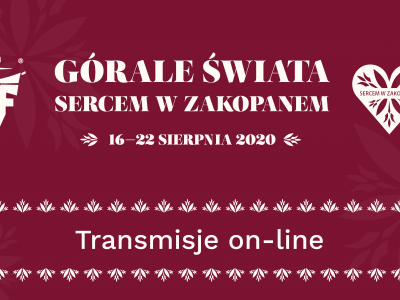 Obraz przedstawiający: Zapraszamy na transmisje on-line