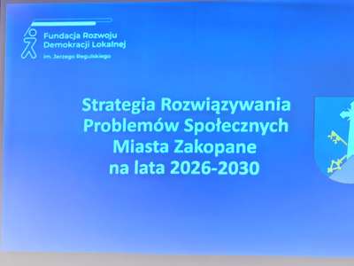 Obraz przedstawiający: Warsztaty dotyczące Strategii Rozwiązywania Problemów Społecznych Miasta Zakopane na lata...