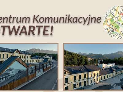 Obraz przedstawiający: Centrum Komunikacyjne otwarte!