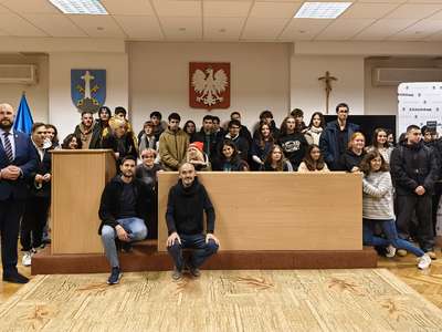 Obraz przedstawiający: Uczestnicy projektu Erasmus + „Change Maker” w Zakopanem