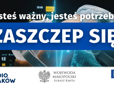 Obraz przedstawiający: Jesteś ważny, jesteś potrzebny. Zaszczep się!