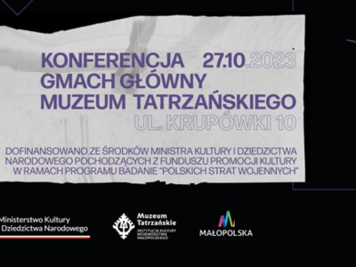 Obraz przedstawiający: Konferencja pt. Badania polskich strat wojennych. Inspiracja biografią Jana Marksena