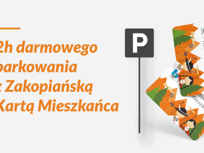 Obraz przedstawiający: Parkuj taniej z Zakopiańską Kartą Mieszkańca!