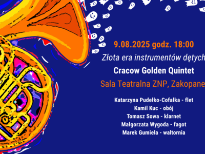 Obraz przedstawiający: Już w najbliższą sobotę Cracow Golden Quintet wystąpi z jedynym...
