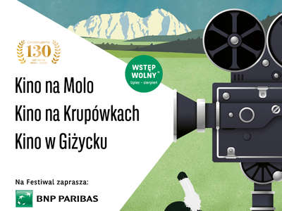 Obraz przedstawiający: 1 lipca rusza 18. edycja najdłuższego wakacyjnego festiwalu filmowego w...