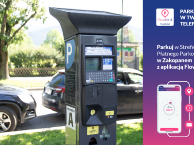 Obraz przedstawiający: Parkuj w Strefie Płatnego Parkowania w Zakopanem z Aplikacją Flowbird...