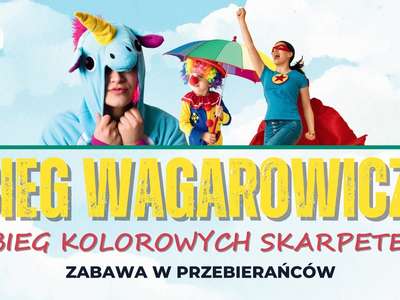 Obraz przedstawiający: Bieg Wagarowicza - Bieg kolorowych skarpetek