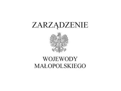 Obraz przedstawiający: Zarządzenie Wojewody Małopolskiego