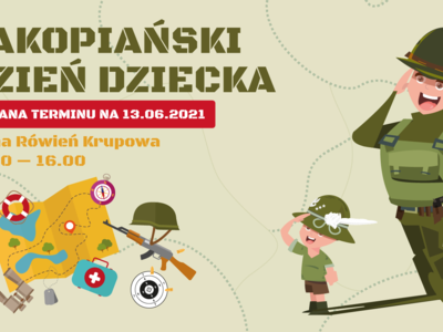 Obraz przedstawiający: Zakopiański Dzień Dziecka - zmiana terminu