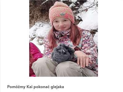 Obraz przedstawiający: Dobrze jest pomagać - zbiórka dla Kai