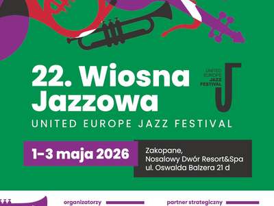 Obraz przedstawiający: 22. Wiosna Jazzowa Zakopane 2026