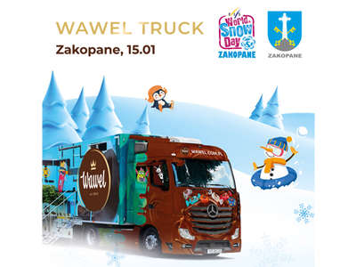 Obraz przedstawiający: Wawel Truck na 12. edycji World Snow Day w Zakopanem