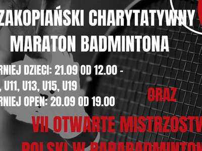 Obraz przedstawiający: Przed nami weekend z badmintonem