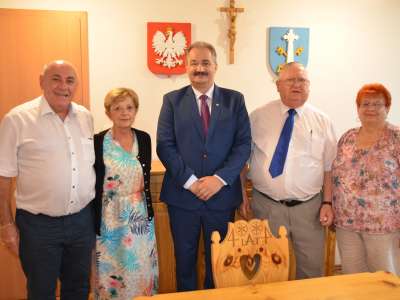 Obraz przedstawiający: Wizyta przyjaciół z Francji