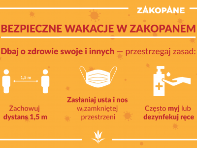 Obraz przedstawiający: Bezpieczne wakacje w Zakopanem