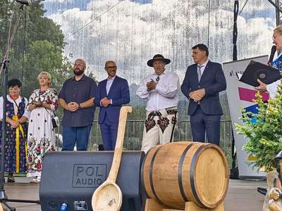 Obraz przedstawiający: XV Europejskie Targi Produktu Regionalnego otwarte