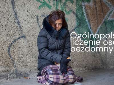 Obraz przedstawiający: Ogólnopolskie liczenie osób bezdomnych