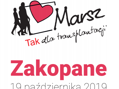 Obraz przedstawiający: Marsz TAK dla transplantacji