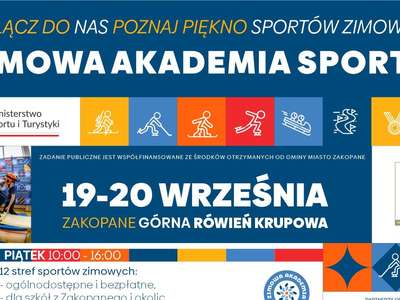 Obraz przedstawiający: Zimowa Akademia Sportu – w drodze na Zimowe Igrzyska przez...
