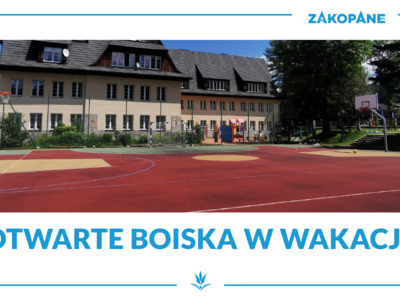 Obraz przedstawiający: Otwarte boiska i place zabaw w wakacje 2025