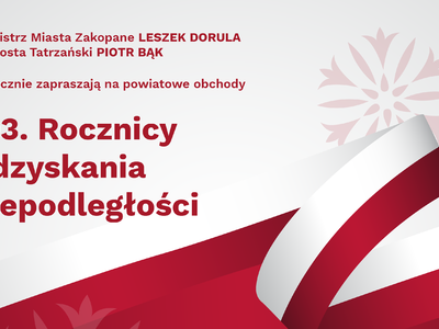 Obraz przedstawiający: Święto Niepodległości w Zakopanem