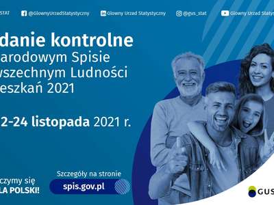 Obraz przedstawiający: Narodowy Spis Powszechny - badania kontrolne