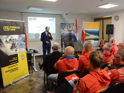 Obraz przedstawiający: Polsko-chorwacka konferencja górska
