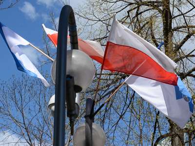 Obraz przedstawiający: Szanujmy barwy narodowe
