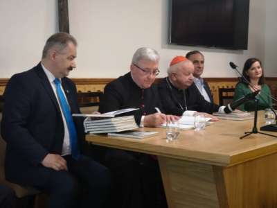 Obraz przedstawiający: Promocja książki Monsignor z zakopiańskiej Księżówki