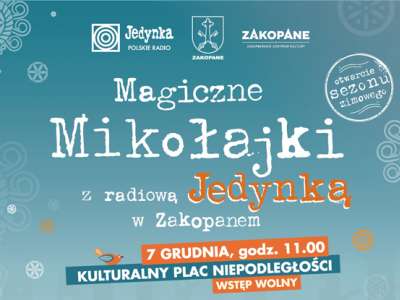 Obraz przedstawiający: Magiczne Mikołajki z radiową Jedynką