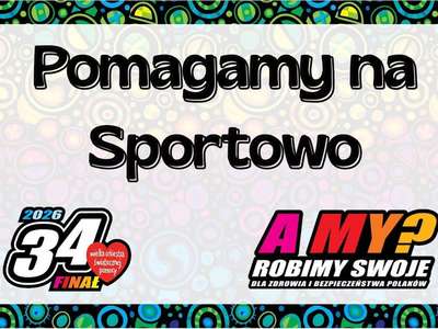 Obraz przedstawiający: Pomagamy na sportowo w ramach 34. finału WOŚP