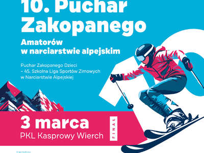 Obraz przedstawiający: Finał Pucharu Zakopanego w narciarstwie alpejskim na Kasprowym Wierchu