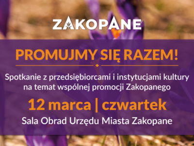 Obraz przedstawiający: Promujmy się razem - spotkanie z przedsiębiorcami