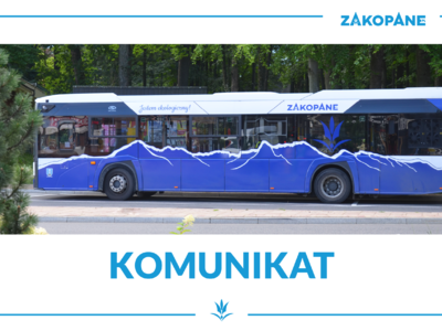 Obraz przedstawiający: Uwaga! Od 1 lipca zmiany w kursowaniu komunikacji miejskiej w...