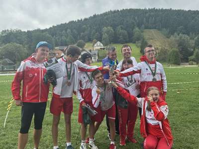 Obraz przedstawiający: Medale lekkoatletów Fundacji HANDICAP Zakopane w jesiennej części sezonu lekkoatletycznego