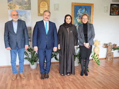Obraz przedstawiający: Wizyta ambasador Zjednoczonych Emiratów Arabskich w Zakopanem