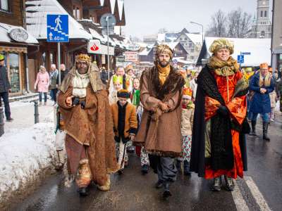 Obraz przedstawiający: Orszak Trzech Króli