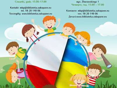Obraz przedstawiający: Zajęcia integracyjne dla dzieci z Polski i Ukrainy