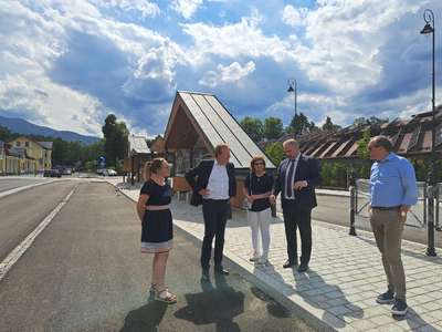 Obraz przedstawiający: Delegacja z Siegen z wizytą w Zakopanem