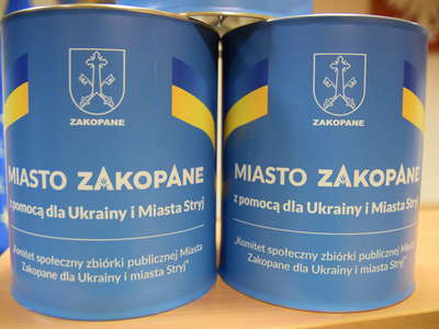 Obraz przedstawiający: Zakopiańscy radni z pomocą dla Ukrainy