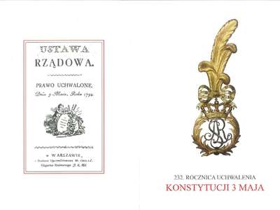Obraz przedstawiający: 232. ROCZNICA UCHWALENIA KONSTYTUCJI 3 MAJA