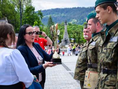 Obraz przedstawiający: VII Ogólnopolski Przegląd Musztry Klas Mundurowych za nami VII