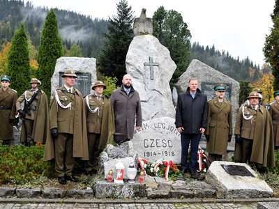 Obraz przedstawiający: 39. rocznica śmierci gen. bryg. Mieczysława Boruty Spiechowicza
