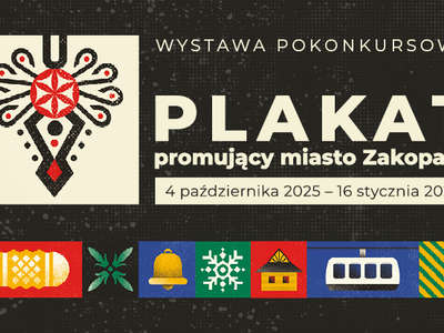 Obraz przedstawiający: ZAKOPANE NA PLAKACIE