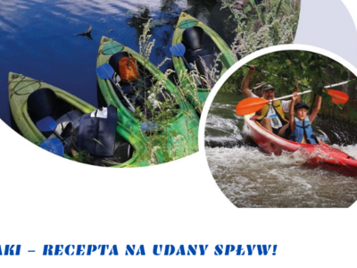 Obraz przedstawiający: KAJAKI-RECEPTA NA UDANY SPŁYW!