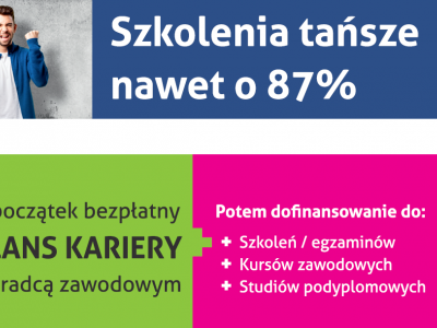 Obraz przedstawiający: Szansa na nawet 87% tańsze szkolenia językowe