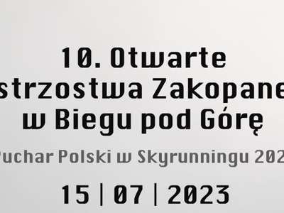 Obraz przedstawiający: X. Mistrzostwa w biegu pod górę