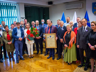 Obraz przedstawiający: Uroczysta Sesja Rady Miasta