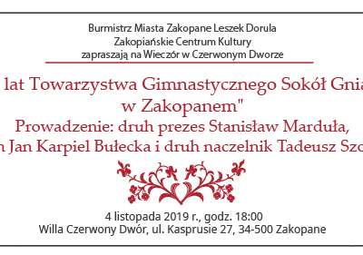 Obraz przedstawiający: Zaproszenie na Wieczór w Czerwonym Dworze