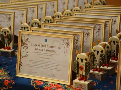 Obraz przedstawiający: Stypendia Burmistrza Miasta Zakopane